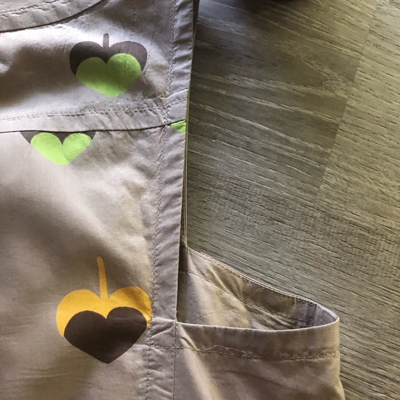 Marc by Marc Jacobs Y2K Heart Leaves Pinafore Dress. - Picture 7 of 8